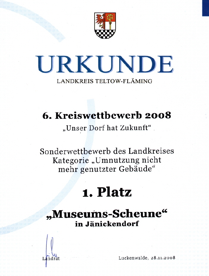 02_Urkunde Kreiswettbewerb 2008